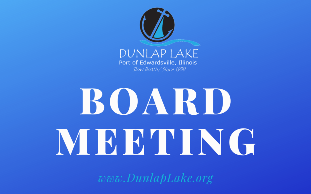 Board Meeting 7 p.m. April 28, 2025