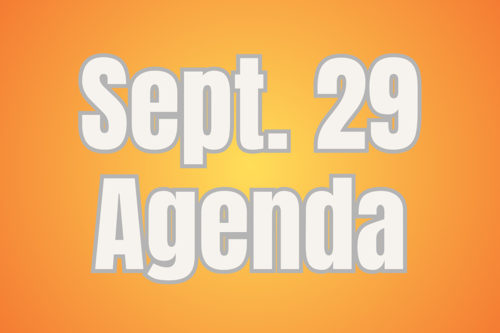 Board Meeting Sept. 29