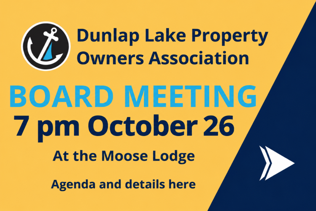 October Board meeting